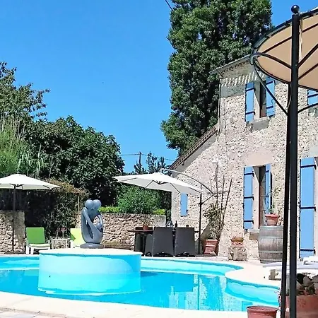 Couette-café Maison á Votre Santé, In De Bordeaux-wijnstreek Savignac-de-Duras